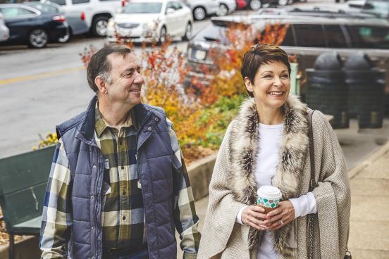 Fall Couple