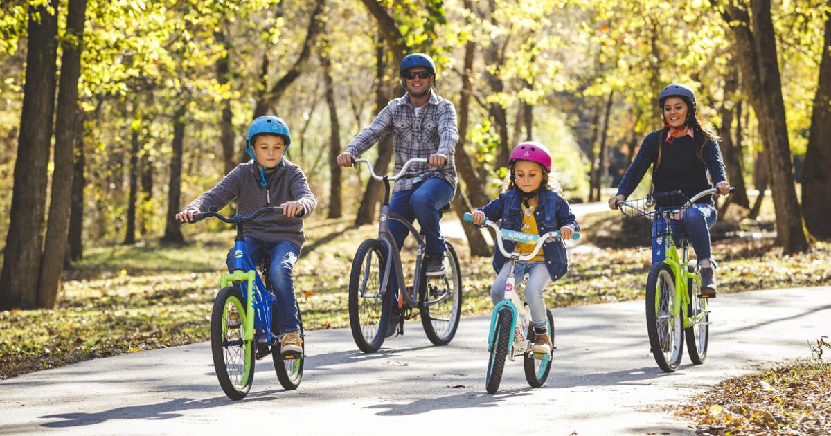 great family bike rides near me