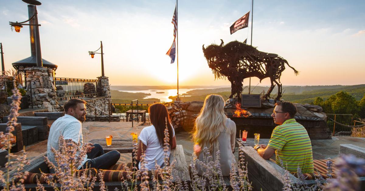 top of the rock view branson