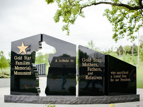 Missouri Gold Star Families Memorial at College of the Ozarks